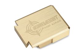 SNAREWEIGHT - #5 BRASS, INCLUSIEF LEATHER-DAMPER & CASE